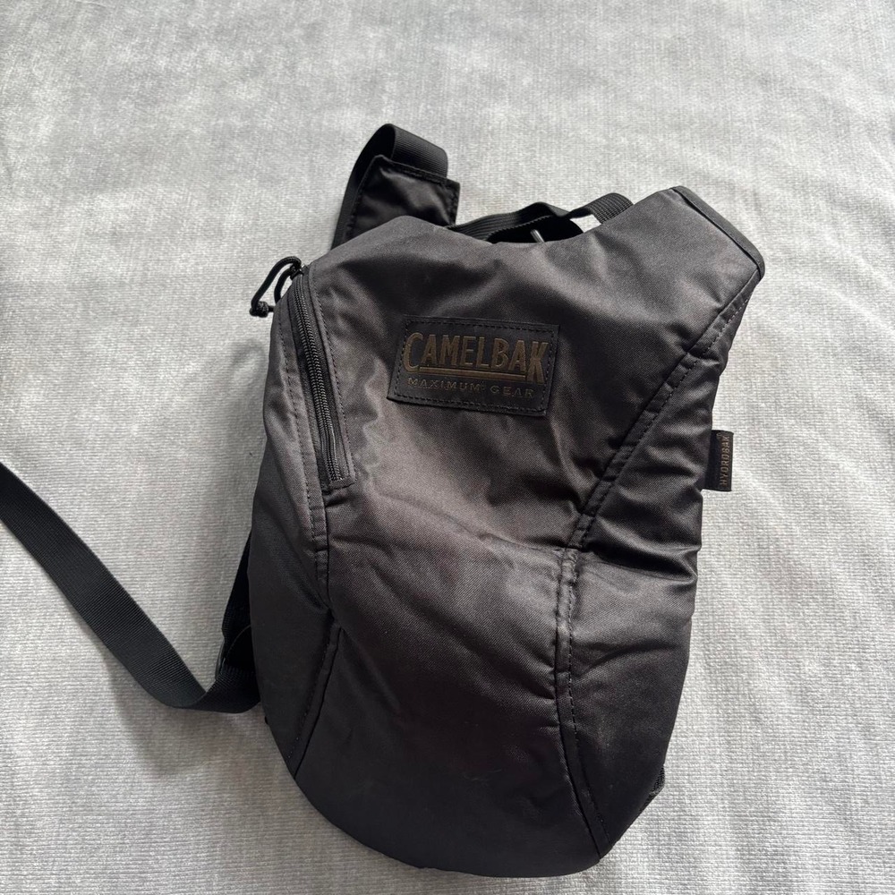 Camelbak black hydration pack, no water.